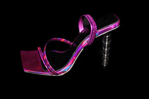 Sphaera sandal - holographic pink